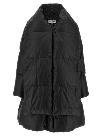 Maison Margiela Womens Scarf Down Jacket