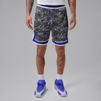 Nike Jordan Nike Mens Tatum Sport Dri-FIT Diamond Basketball Shorts in White | IU7878-100