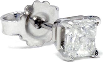 Pompeii3 1/3ct Diamond Stud 14K White Gold