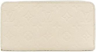 Louis Vuitton Tweedehands leren portemonnees - Dames - Vintage Accessoires - Wit - ONE Size - Vintage