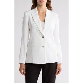 TWP Husband Peak Lapel Blazer in White at Nordstrom Rack, Size X-Small
