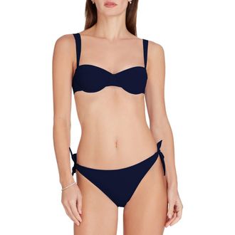 Valimare Athens Underwire Bikini Top in Navy Blue at Nordstrom, Size Medium It