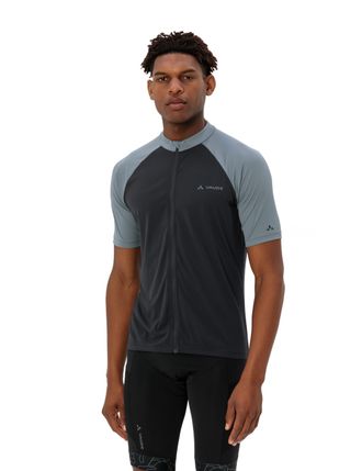 Vaude Radtrikot VAUDE MENS MATERA FZ TRICOT II, Herren, Gr. S, heron, Obermaterial: 100% Polyester, Trikots Radtrikot, f&uuml;r Radsport, mit drei offenen R&uuml;cken