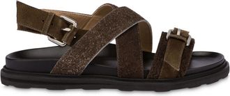 Moschino Sandali con fibbia - Marrone