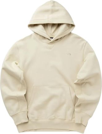 The North Face logo-embroidered hoodie - Neutrals