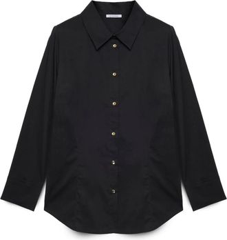 Fiorella Rubino Donna, Camicette, Nero, 4Xl, new