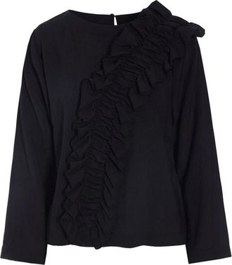 Bitte Kai Rand Blouses - Dames - Blouses - Zwart - XL - Overhemden