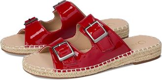 Journee Collection Tresah Womens Dress Sandals Patent/Red : 6.5 M, Faux Leather