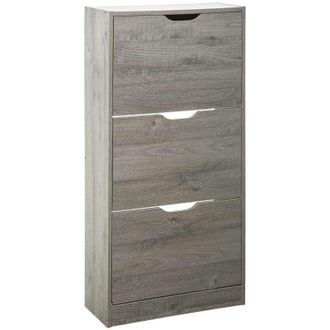 5five Simply Smart Zapatero De Madera 115x60x24cm Color Gris