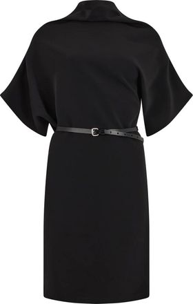 P.A.R.O.S.H. Abito midi con cintura - - Dresses - Donna - Nero - XS