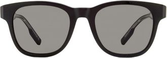 Ermenegildo Zegna logo-engraved sunglasses - Black