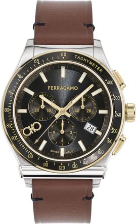Ferragamo Ferragamo 1927 Chrono Leather Watch