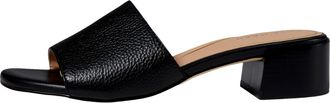 Cole Haan Calli Single Band Block Heel Sandal Black W31483-BLK Womens