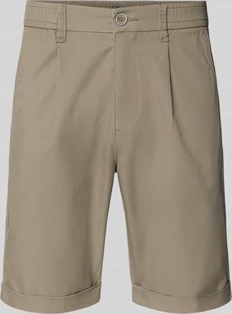 Lerros Chino Shorts mit Ges&auml;&szlig;leistentaschen in Sand, Gr&ouml;&szlig;e 31