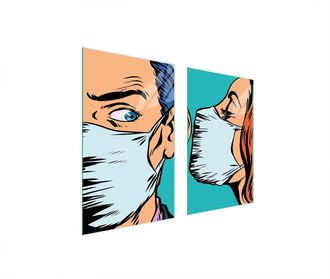 OEM Piastra Protettiva In Vetro Per Stufa 75x52 Maschera