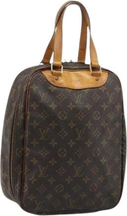 Louis Vuitton Pre-owned Monogram Handtas - Dames - Vintage Handtas - Bruin - ONE Size - Leer - Vintage