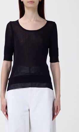 Christophe Lemaire Top in viscosa e seta