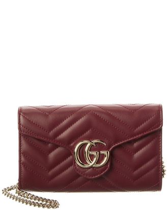Gucci Gg Marmont Leather Crossbody