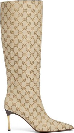 Gucci Monogram Boots