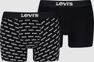 Levi's Logo Boxer Brief 2 pack - Mens - 2XL - Black