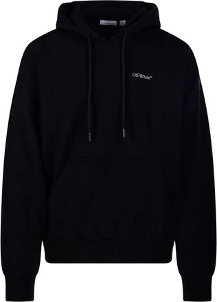 Off-white Black Regular Hood Sweatshirt