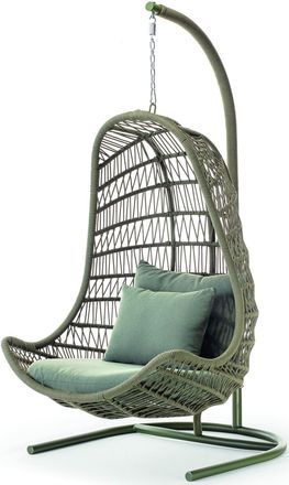 LLR Collection Outdoor Design Hängesessel Leaf Taupe/Sand