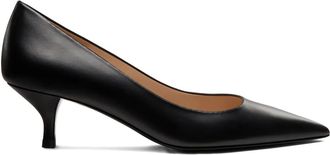 Stuart Weitzman 50 mm Power pumps met puntige neus - Zwart