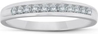 Pompeii3 1/4ct Diamond Platinum Wedding Anniversary Guard Womens Ring