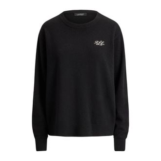 Ralph Lauren Jersey de cuello redondo - Knitwear - Mujer - Negro - M
