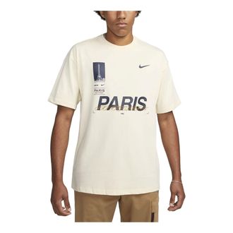 Nike PSG Original Max90 Short Sleeve T-Shirt Beige FD1092-113