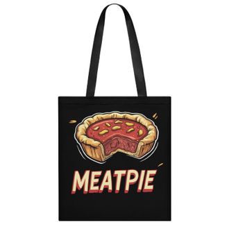 Generic Meat Pie Womens Tote Casual Shopping Bag Lightweight Shoulder Bags Hobos Handbag for Work Travel Daily 35x40cm