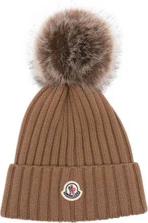 Moncler Wool Beanie Hat