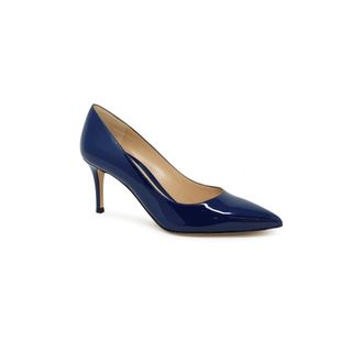 Gianvito Rossi Dames, Schoenen, Blauw, Maat: 37 1/2 EU Leer
