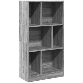 vidaXL Vidaxl - Estantería madera de ingeniería gris Sonoma 57x28,5x107,5 cm