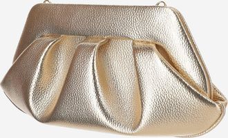 Themoir&egrave; Womens Shoulder Bag Bios Gold Vegan Leather