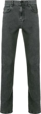 Alexander McQueen Mismatched Strummer Slim-fit Jeans - Heren - Slim Fit Jeans - Grijs - W35 - Katoen - Jeans