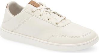 Olukai Puakea Convertible Waterproof Sneaker in White Sand /Tan at Nordstrom, Size 6.5