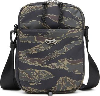 Diesel D-Pack-Crossbody bag with camou print - Crossbody Bags - Unisex - Multicolor