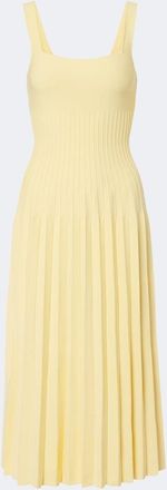 Staud Ellison pleated maxi dress
