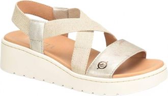 Born Womens Kasady Sandals In Light Gold