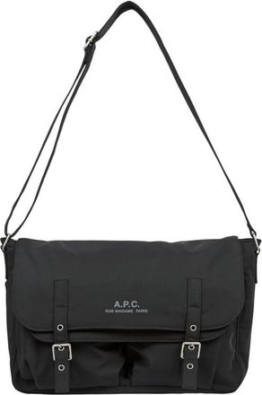 A.P.C. Archive Messenger - Heren - Schoudertassen - Zwart - ONE Size - Tassen