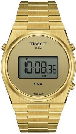 Tissot PRX Digital Bracelet Watch, 40mm in Gold at Nordstrom Rack