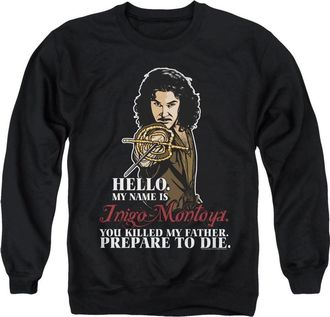 Gildan Princess Bride Hello Adult Crewneck Sweatshirt