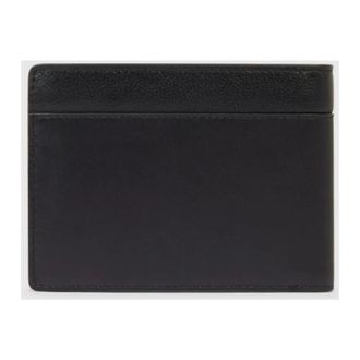 Piquadro Wallets & Cardholders, male, Black, Size: ONE SIZE Logo-plaque Leather Wallet