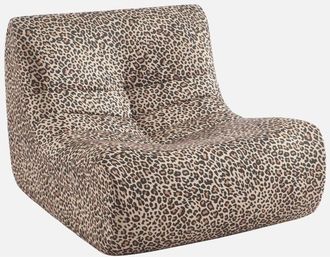 Sweeek Sill&oacute;n De Tela Leopardo, 1 Plaza