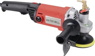 OEM Pulidora H&uacute;meda, 1400 W De Potencia, Control De Velocidad Variable, Color Negro Y Rojo