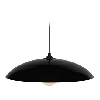 Tosel Suspensi&oacute;n metal Alt.80cm negro ;Pantalla: negro