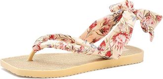 Badgley Mischka Wrenna Womens Sandals Natural : 11 M, Textile