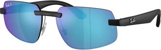 Ray-Ban Rb 4475Ch Zonnebrillen - unisex - Zonnebrillen - Zwart - 60 MM - Accessoires