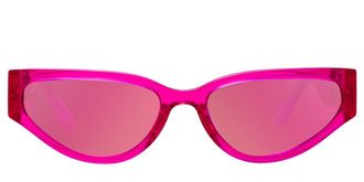 Linda Farrow TOMIE LFL1426 C4 Womens Sunglasses Pink Size 57
